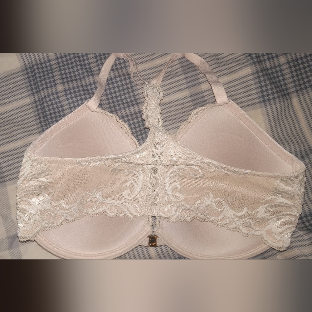 Natori Feathers 36DD front close t-back bra 735023